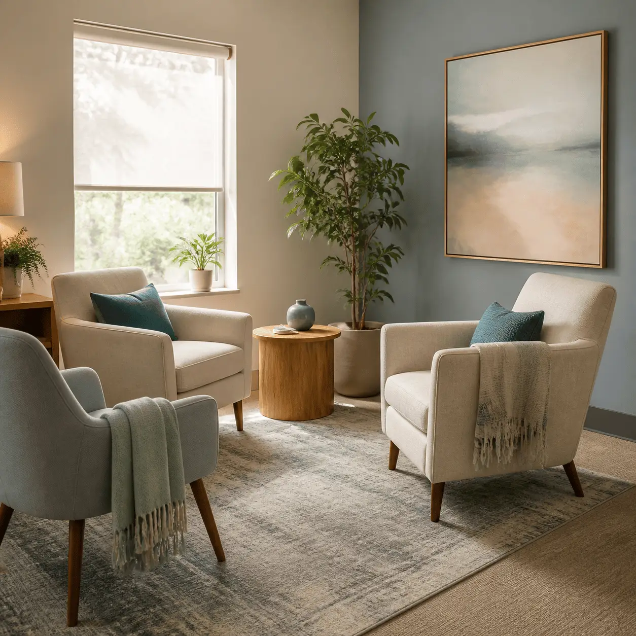 Warm and welcoming ATL Behavioral counseling office